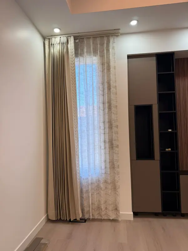 Curtains and Drapery in a Winnipeg home by Bay Blinds Canada