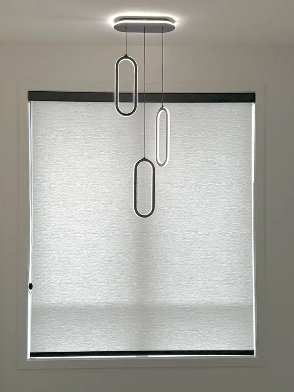 Solar Blinds in a Winnipeg home by Bay Blinds Canada